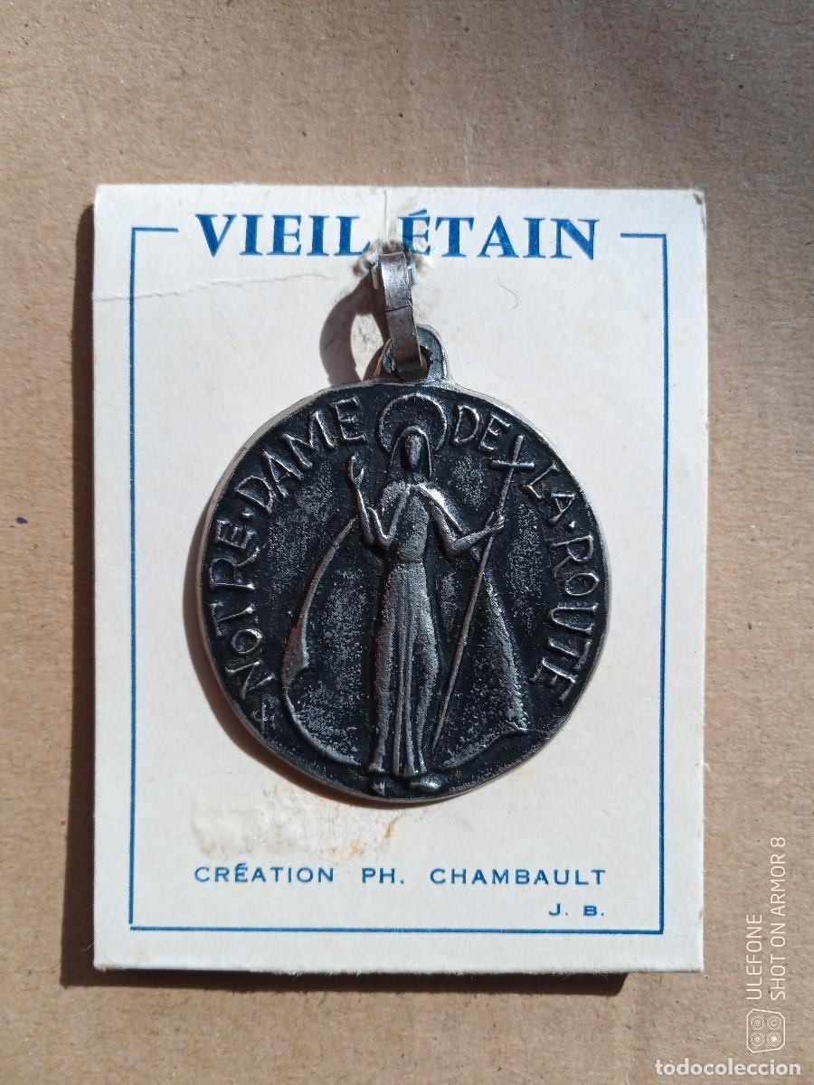 Medallas tem&aacute;ticas: MEDALLA NOTRE DAME DE LA ROUTE - Foto 1