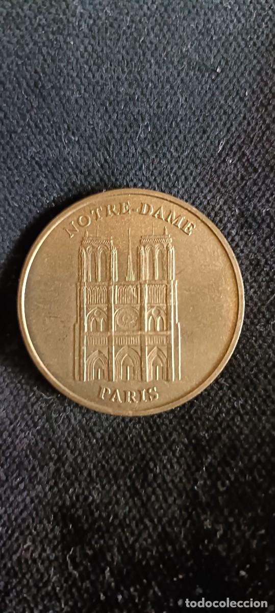 Medallas tem&aacute;ticas: Moneda medalla Notre Dame 2004 - Foto 1