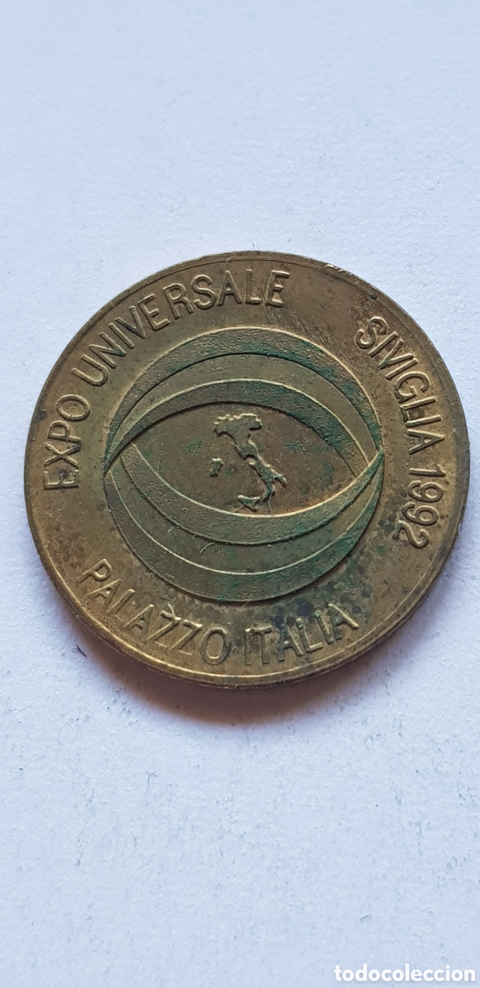 Medallas tem&aacute;ticas: Expo Sevilla 92 Vaticano - Foto 1