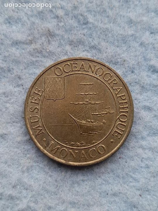 Medallas tem&aacute;ticas: Medalla del Museo Oceanogr&aacute;fico. M&oacute;naco. - Foto 1