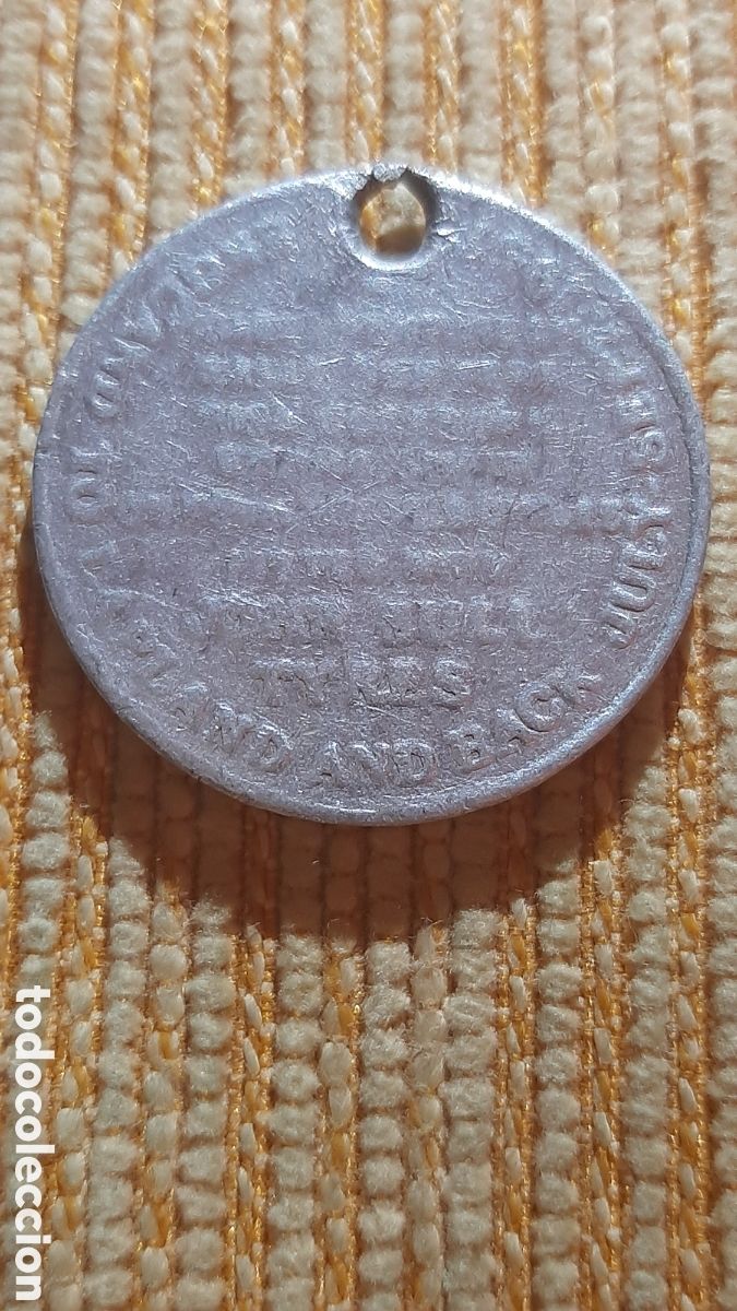 Medallas tem&aacute;ticas: (MEDALLA)(ALUMINIO) SAINT CHRISTOFER - Foto 2