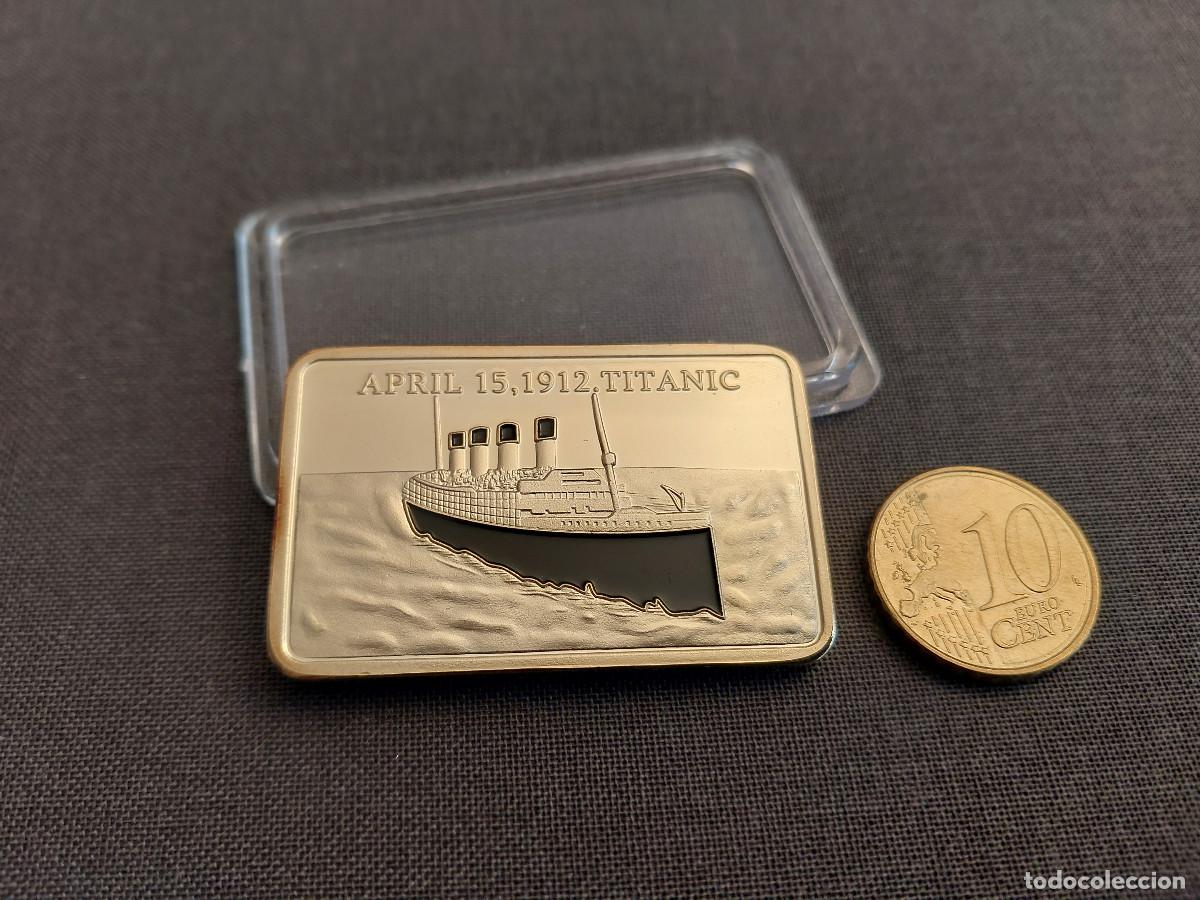 Medallas tem&aacute;ticas: Lingote Titanic - Foto 2