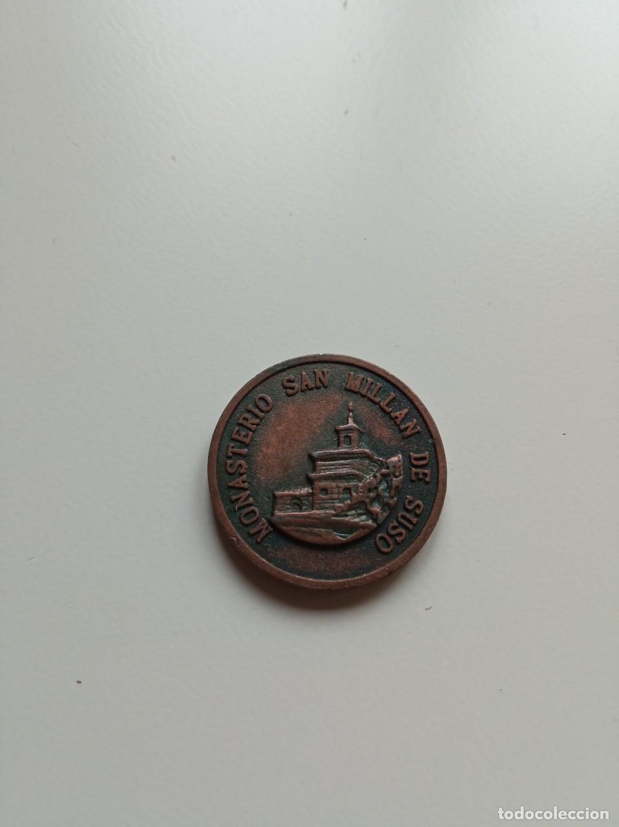 Medallas tem&aacute;ticas: Moneda medalla de San Millan de la Cogolla. - Foto 1