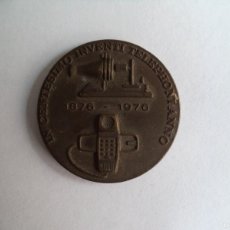 Medallas temáticas: MEDALLA CONMEMORATIVA TELEFONICA IN CENTESIMO INVENTI TELEPHONIANNO 1876-1976. Lote 401325574