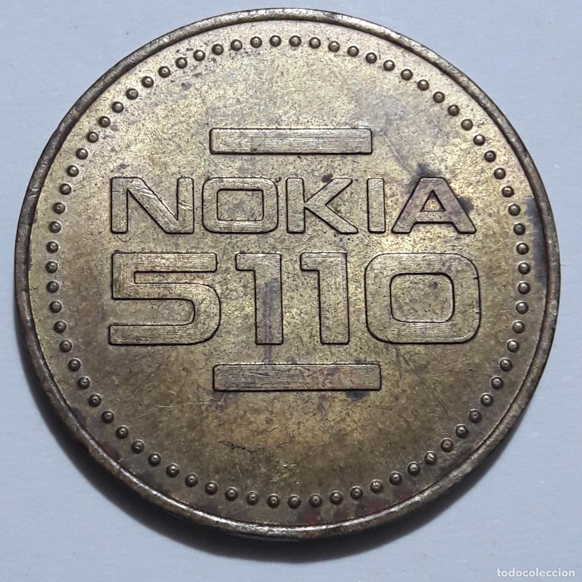 Medallas tem&aacute;ticas: Ficha Nokia 5110 medalla - Foto 1