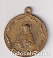 Medallas tem&aacute;ticas: Coraz&oacute;n de Jes&uacute;s y mar&iacute;a. medalla (AE. 3,3 cms.) - Foto 1