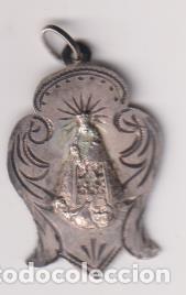Medallas tem&aacute;ticas: Virgen. Antigua Medalla en Plata (4 cms.) - Foto 1