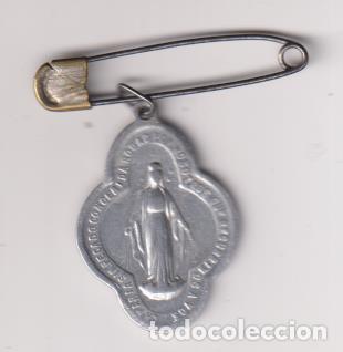 Medallas tem&aacute;ticas: Inmaculada. Medalla (AL. 3,5 cms.) R/ Coraz&oacute;n de Jes&uacute;s - Foto 1