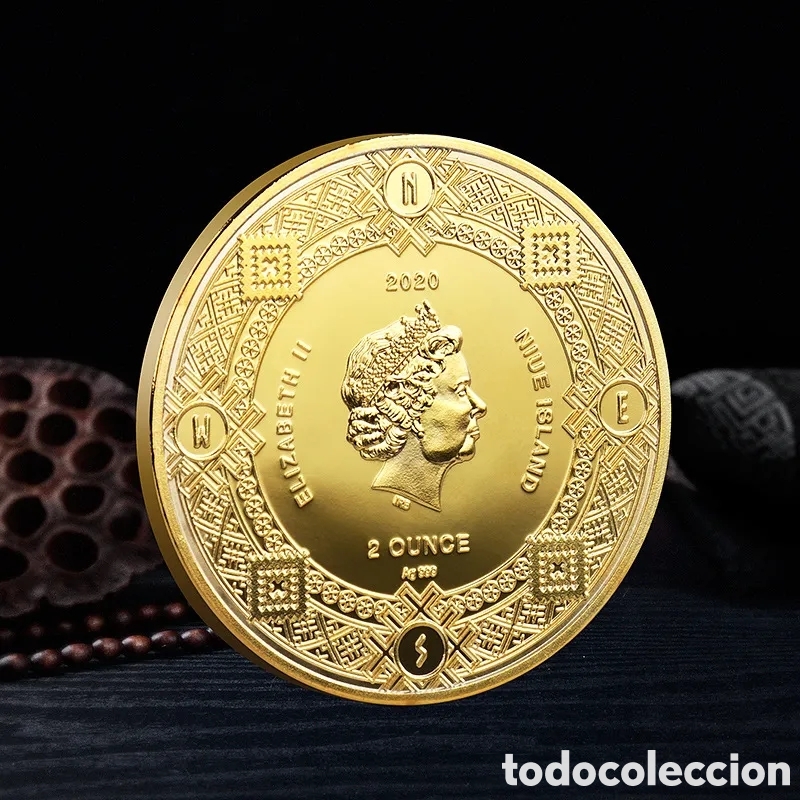 Medallas tem&aacute;ticas: MAGN&Iacute;FICA MONEDA DE ORO CON HOROSCOPOS. REF S2 M CGM - Foto 2