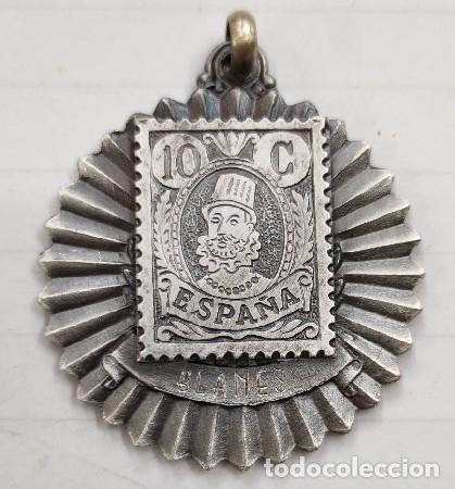 Medallas tem&aacute;ticas: MEDALLA PLATEADA CAJA PENSIONES V.A. MEDALLA-957