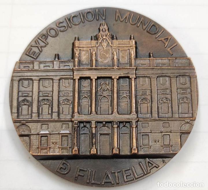 Medallas tem&aacute;ticas: MEDALLA BRONCE FILATELIA MUNDIAL 84 MEDALLA-962