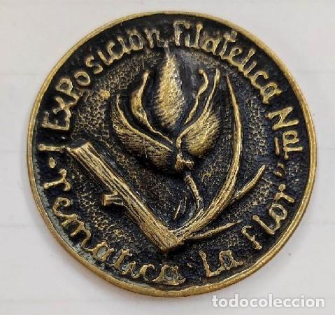 Medalhas tem&aacute;ticas: MEDALLA DORADA TELEM&Aacute;TICA LA FLOR MEDALLA-990