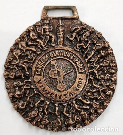 Medalhas tem&aacute;ticas: MEDALLA CARRERA NERVION S. PABLO SEVILLA 2001 MEDALLA-1017