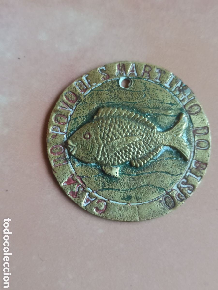 Medallas tem&aacute;ticas: Medalla concurso Pesca de R&iacute;o - Foto 1
