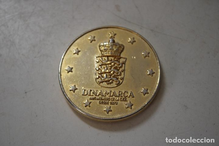 Medallas tem&aacute;ticas: castillo christiansborg - dinamarca - c109 - Foto 2