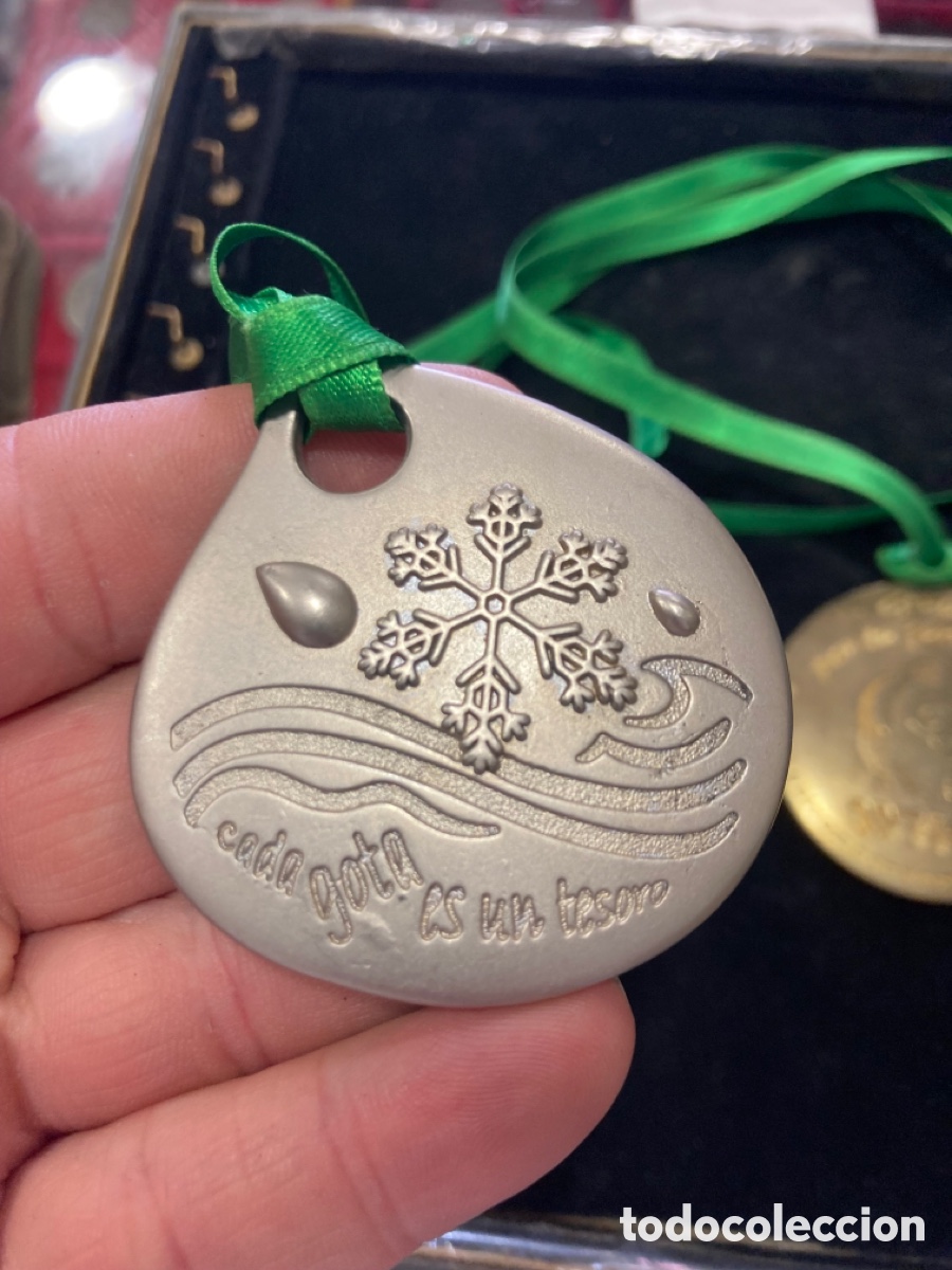 Medallas tem&aacute;ticas: Lote de 2 medallas WWF - Foto 2