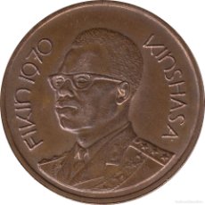 Medallas temáticas: REPÚBLICA DEMOCRATICA DEL CONGO MEDALLÓN JETÓN TOKEN KINSHASA INTERNATIONAL FAIR 1970