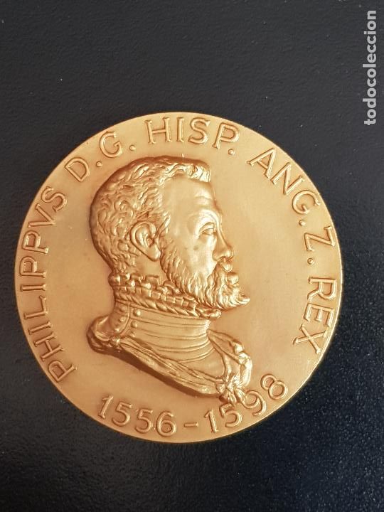 Medallas tem&aacute;ticas: PHILIPPVS DG HISP 1556-1598