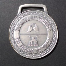 Medallas temáticas: MEDALLA COFRADÍA DEL PIMIENTO DEL PIQUILLO DE LODOSA. NAVARRA.