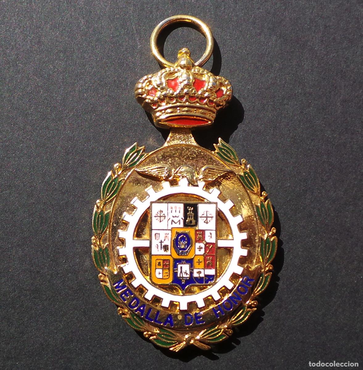 Medallas tem&aacute;ticas: MEDALLA DE HONOR. CAMARA DE COMERCIO E INDUSTRIA DE CIUDAD REAL. - Foto 1