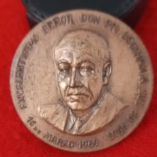 Medallas temáticas: MEDALLA DE BRONCE A D. PIO BELTRÁN A SUS 80 AÑOS, VALENCIA 1969, 45 MM. BUEN EJEMPLAR. VER FOTOS