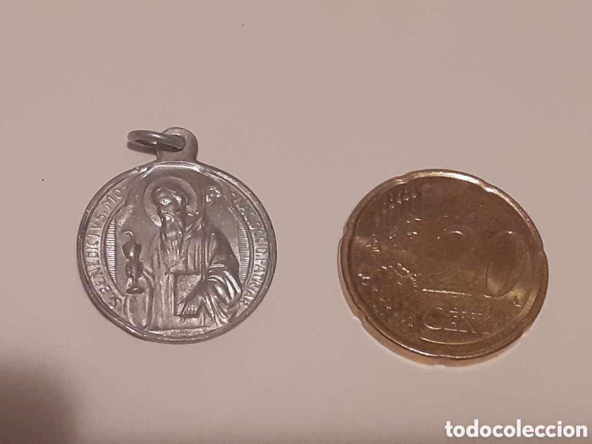 Medallas tem&aacute;ticas: MEDALLA SAN BENEDICTO. PPIOS S. XX - Foto 1