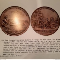 Medallas temáticas: CREXP316 MEDALLA REAL SOCIEDAD ECONOMICA DE AMIGOS DEL PAIS (VER FOTO DESCRIPTIVA)