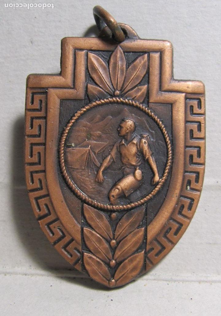 M&eacute;dailles th&eacute;matiques: MEDALLA C.M.S.C. MARXA INFANTIL PARTICIPANT 1972 CLUB MUNTANYENC SANT CUGAT. EXCURSIONISMO