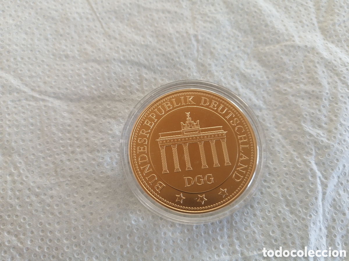 Medallas tem&aacute;ticas: Medalla dorada de Alemania - Foto 2