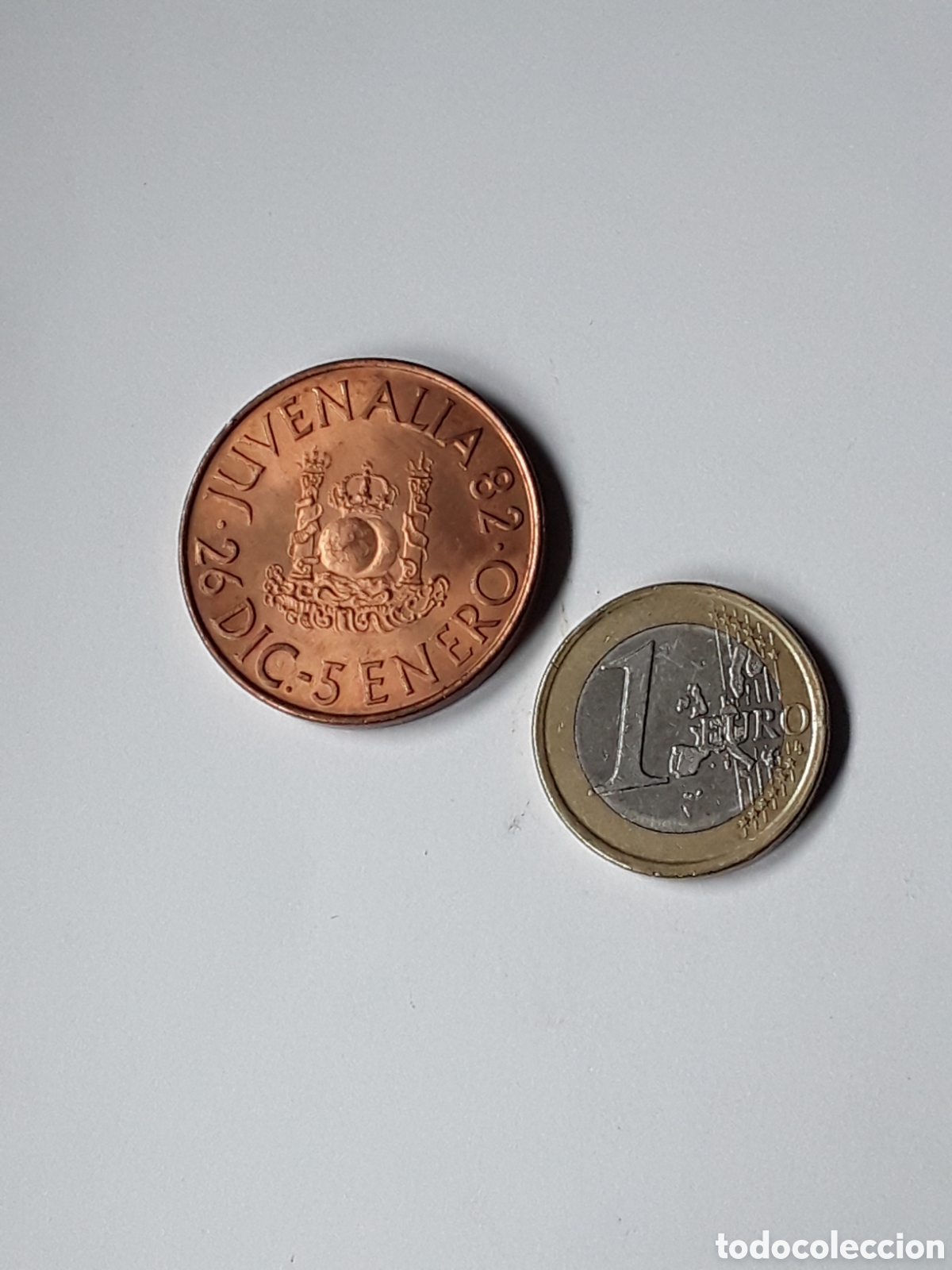 Medallas tem&aacute;ticas: MEDALLA JUVENALIA 1980 - Foto 1