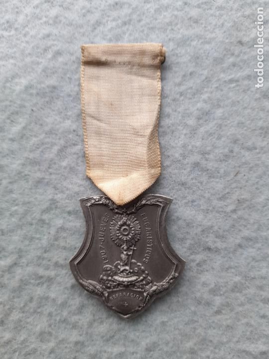 Medallas tem&aacute;ticas: Medalla de los Jueves Eucar&iacute;sticos. A&ntilde;o 1907. - Foto 1