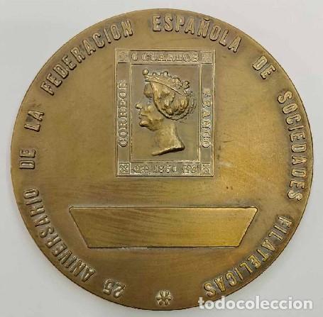 Medalhas tem&aacute;ticas: MEDALLA FESOFI 25 ANIVERSARIO 1963-1988 MEDALLA-1150