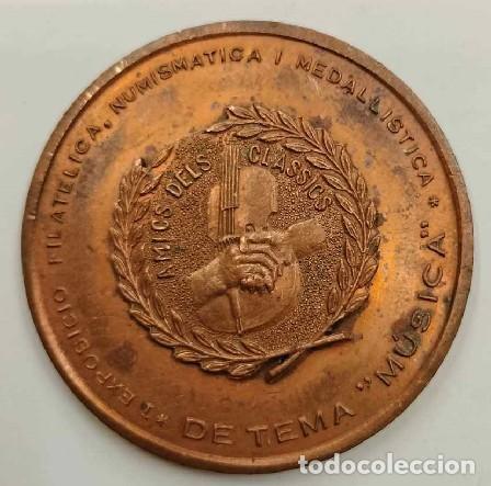 Medalhas tem&aacute;ticas: MEDALLA AMICS DELS CLASSICS 1936-1961 MEDALLA-1154 ,2