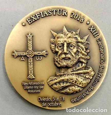 Thematic medals: MEDALLA EXFIASTUR 2018 XII CENTENARIO DEL REINO DE ASTURIAS MEDALLA-1205