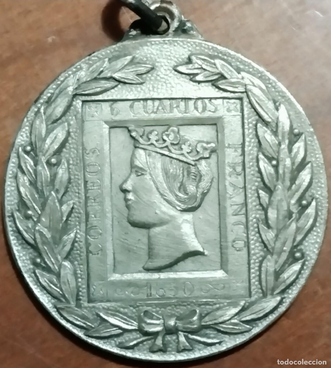 Medallas tem&aacute;ticas: MEDALLA 6 QUARTOS 1850 - Foto 2