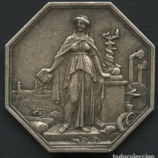 Medallas temáticas: FRANCIA, MEDALLA DE PLATA, CRÉDITO INDUSTRIAL Y COMERCIAL, 1859