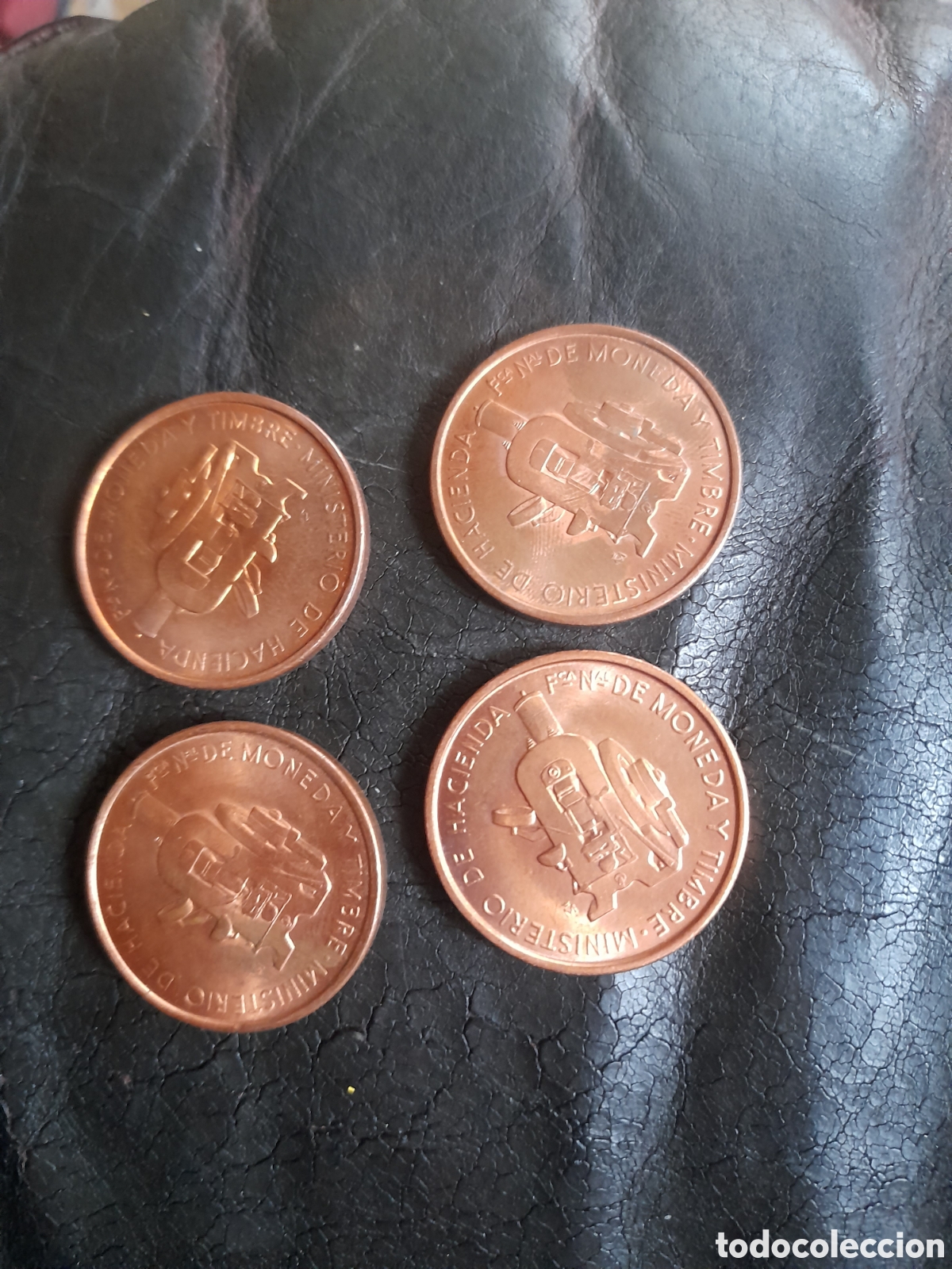 Medallas tem&aacute;ticas: Cuatro monedas de Juvenalia 80 - Foto 2