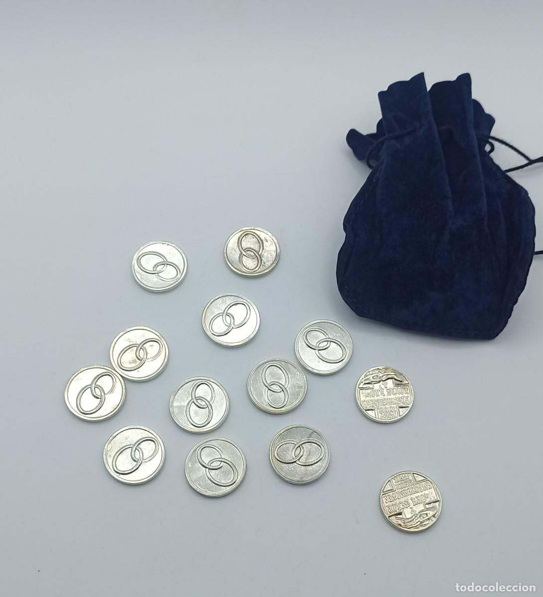 Medallas tem&aacute;ticas: Arras metal plateadas - Foto 1
