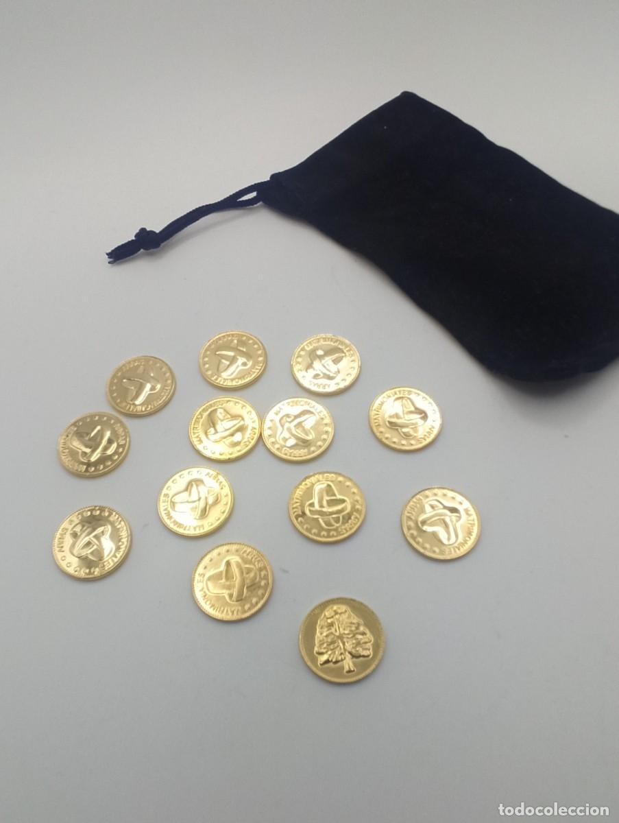 Medallas tem&aacute;ticas: Monedas Arras doradas - Foto 1