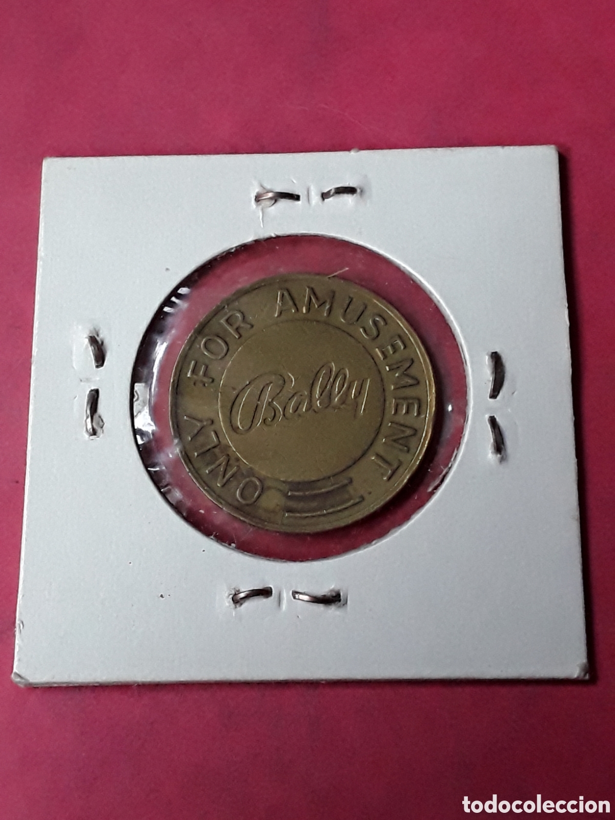 Medallas tem&aacute;ticas: FICHA JETON BALLY AMUSEMENT. DINAMARCA - Foto 2