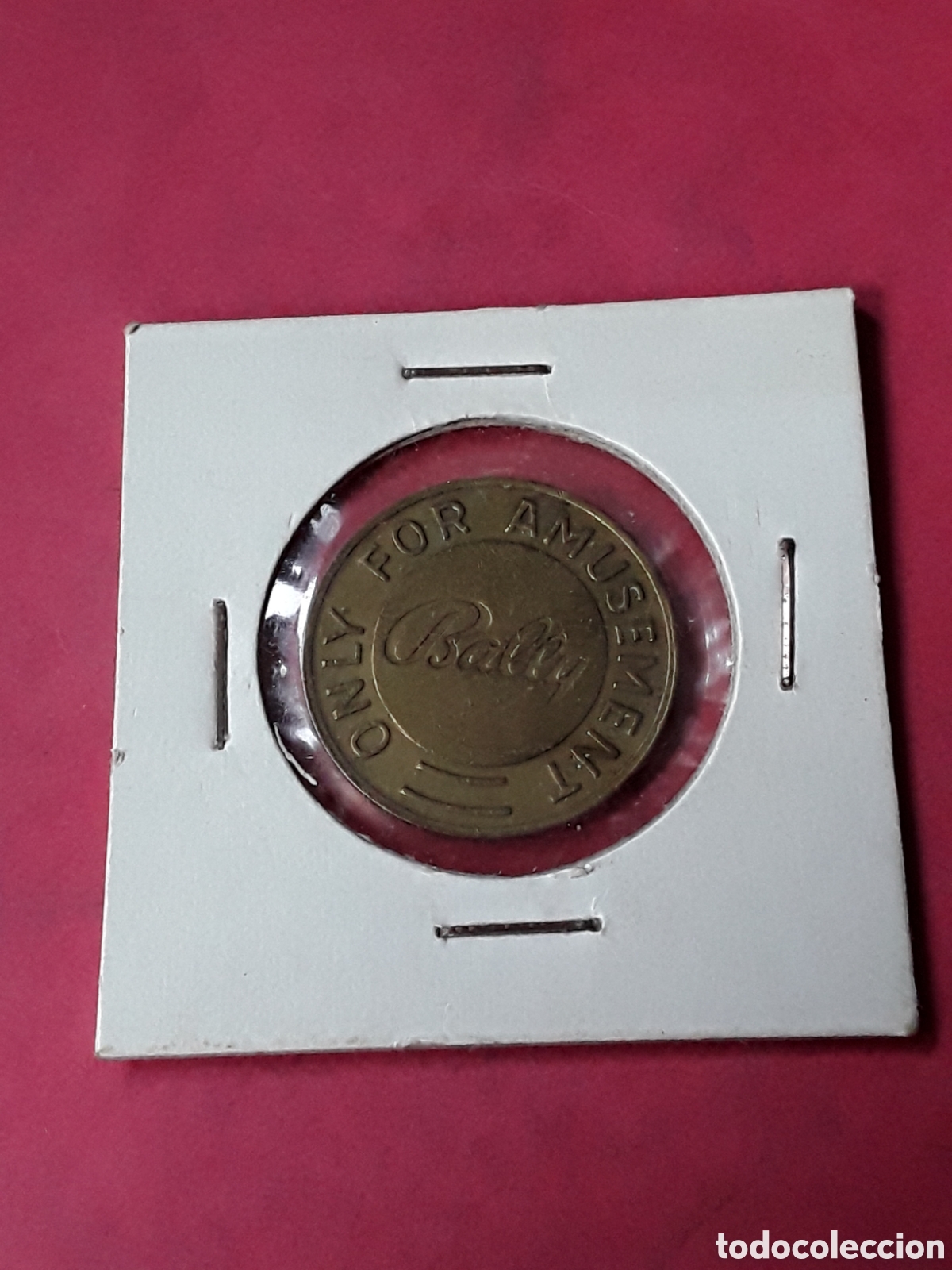 Medallas tem&aacute;ticas: FICHA JETON BALLY AMUSEMENT. DINAMARCA - Foto 1