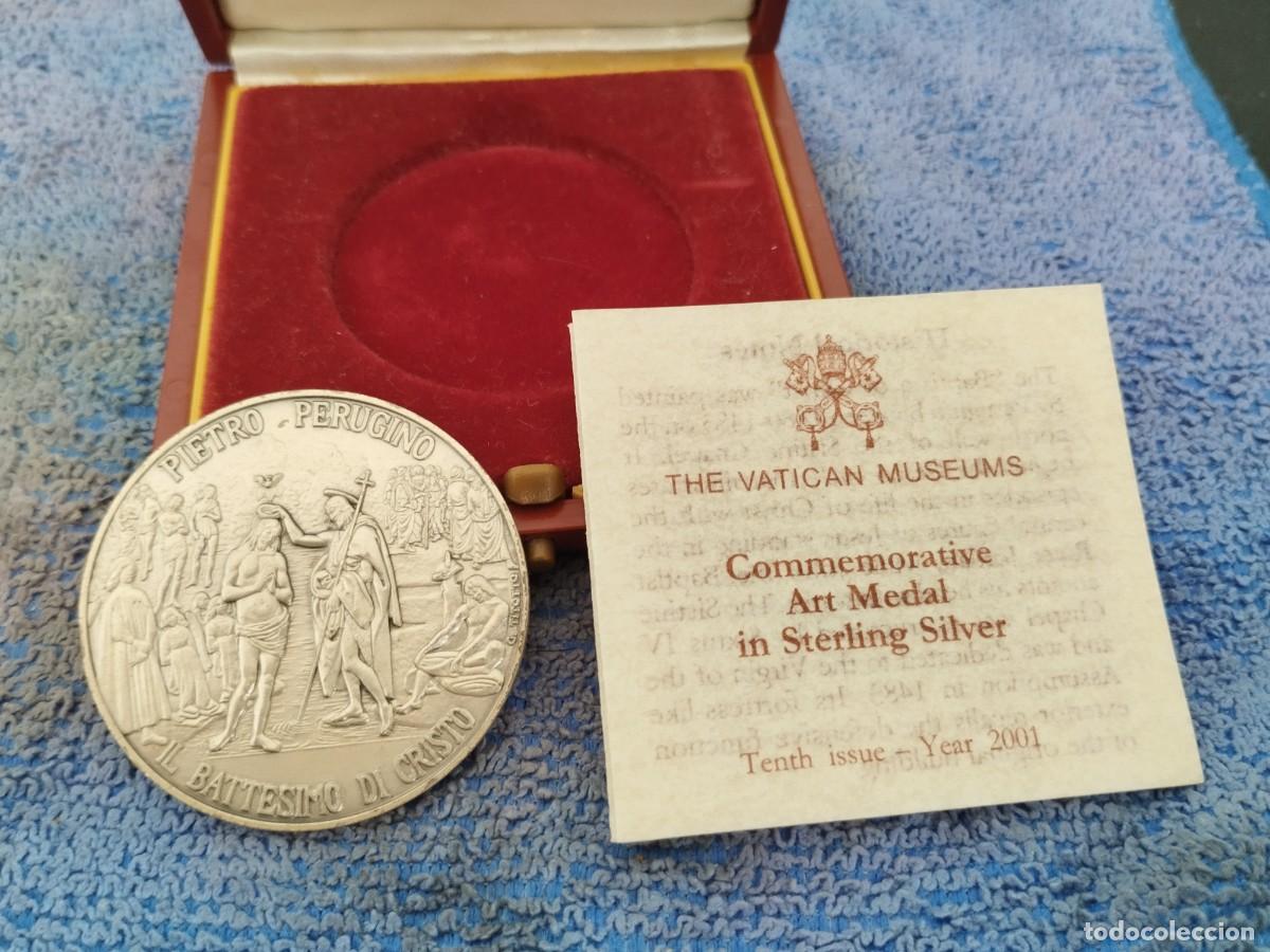 Medallas tem&aacute;ticas: medalla museo vaticano plata - Foto 3