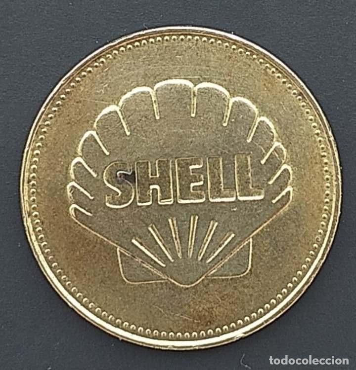 Medallas tem&aacute;ticas: MEDALLA SHELL TOKEN WILBUR & ORVILLE WRIGHT , KITTYHAWK 1903 - Foto 2