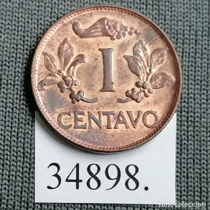 Medallas tem&aacute;ticas: Colombia 1 centavo 1967, c&eacute;ntimo - Foto 1