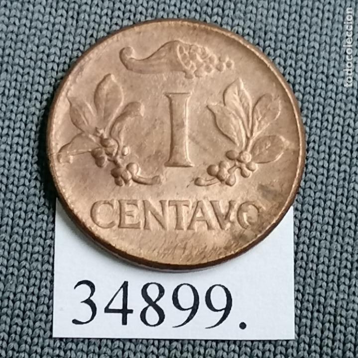 Medallas tem&aacute;ticas: Colombia 1 centavo 1965, c&eacute;ntimo - Foto 1
