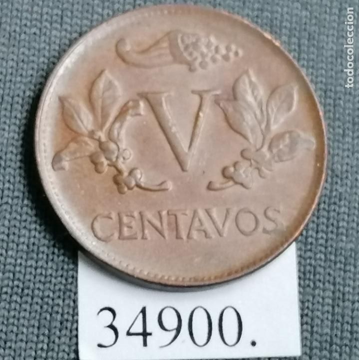 Medallas tem&aacute;ticas: Colombia 5 centavos 1967, c&eacute;ntimos - Foto 1