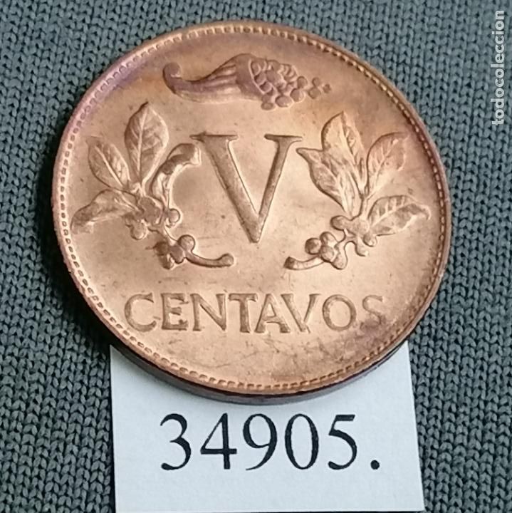 Medallas tem&aacute;ticas: Colombia 5 centavos 1967, c&eacute;ntimos - Foto 1