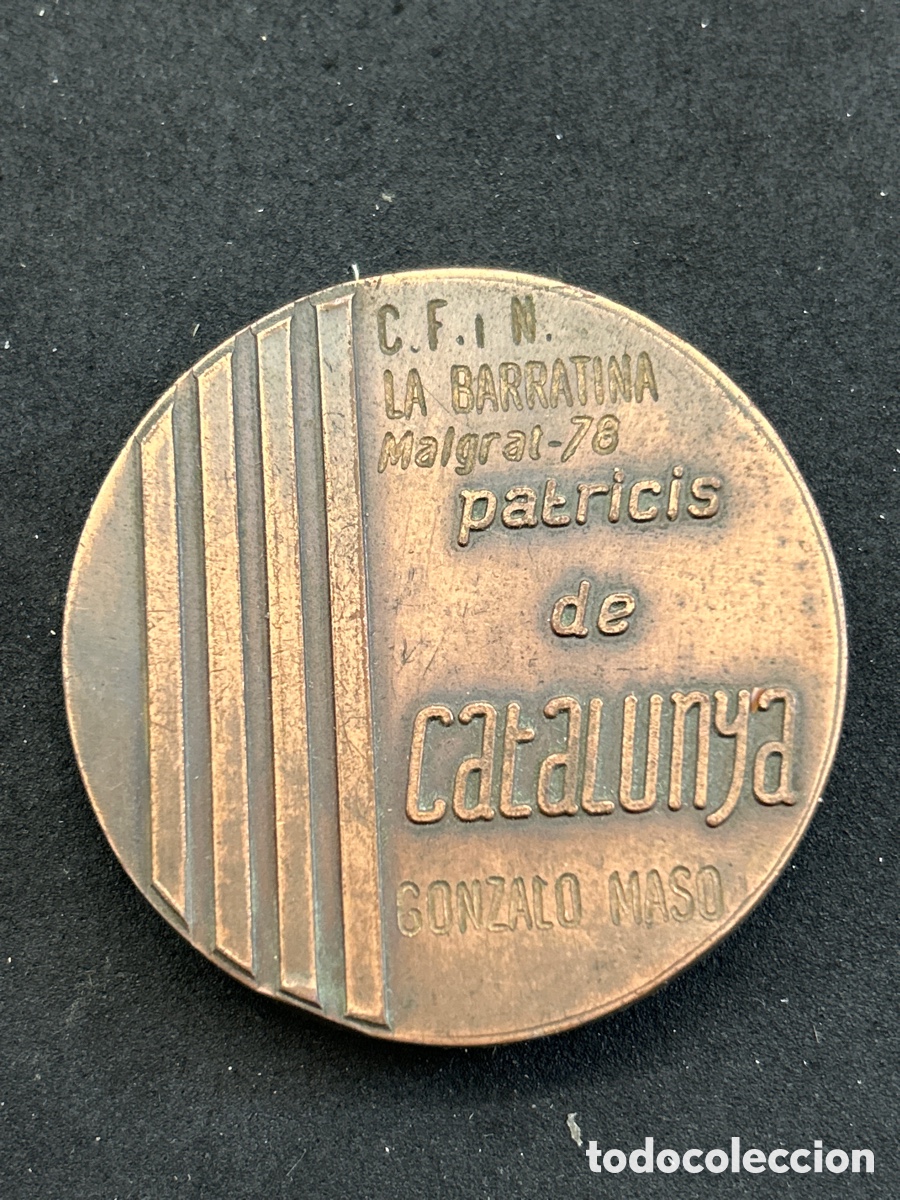 medalla pau casals, pujol, 5cm diámetro - Compra venta en todocoleccion