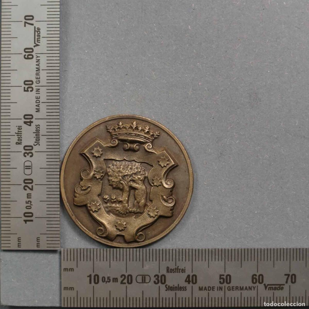 Medallas tem&aacute;ticas: MEDALLA. ESCUDO DE MADRID - Foto 1