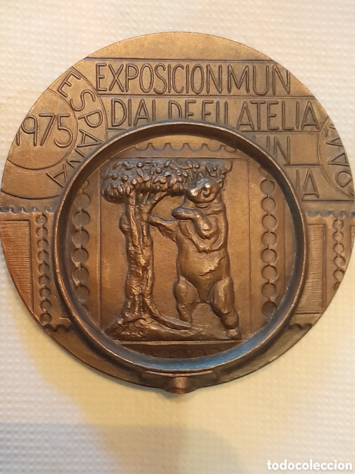 Medallas tem&aacute;ticas: Medalla expofilatelua 1975 - Foto 1
